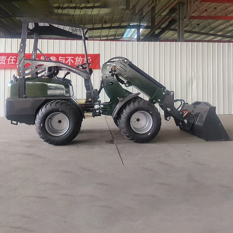 

Customized Mini Front End Loader Telescopic Wheel Loader with Telescopic Boom