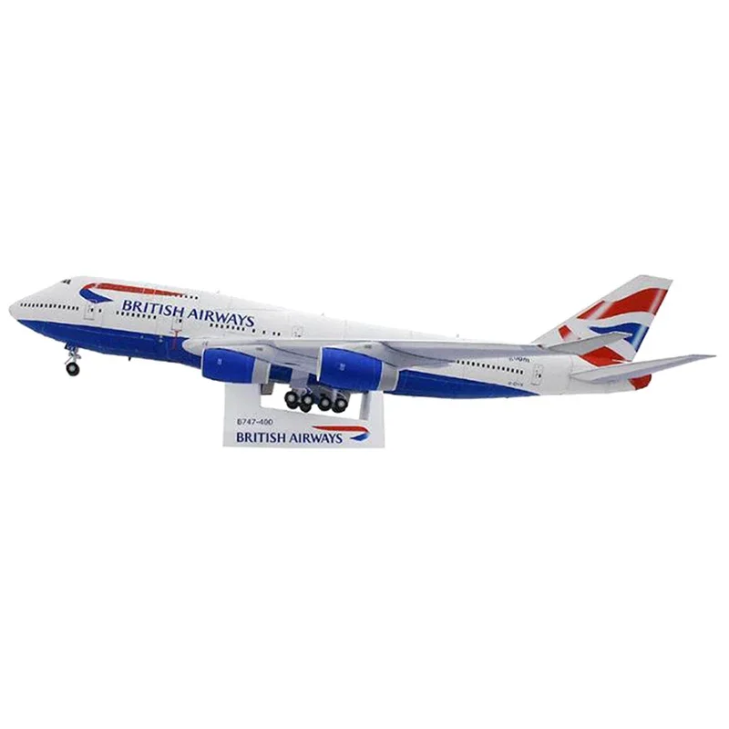 1:144 ボーイング 747 航空機民間航空旅客機 DIY 3D 紙カードモデルセット