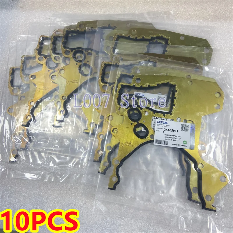 

10PCS Timing Cover Set Oil Pump Gasket For Chevrolet Aveo Cruze Sonic Pontiac G3 Vauxhall Opel Mokka Insignia Astra NO: 24405911