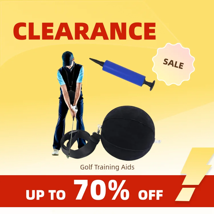 Clearance_Golf Swing Training Aids Smart Ball Trainer with Inflator Pump for Posture Correction Adjustable Intelligent Arm Motio