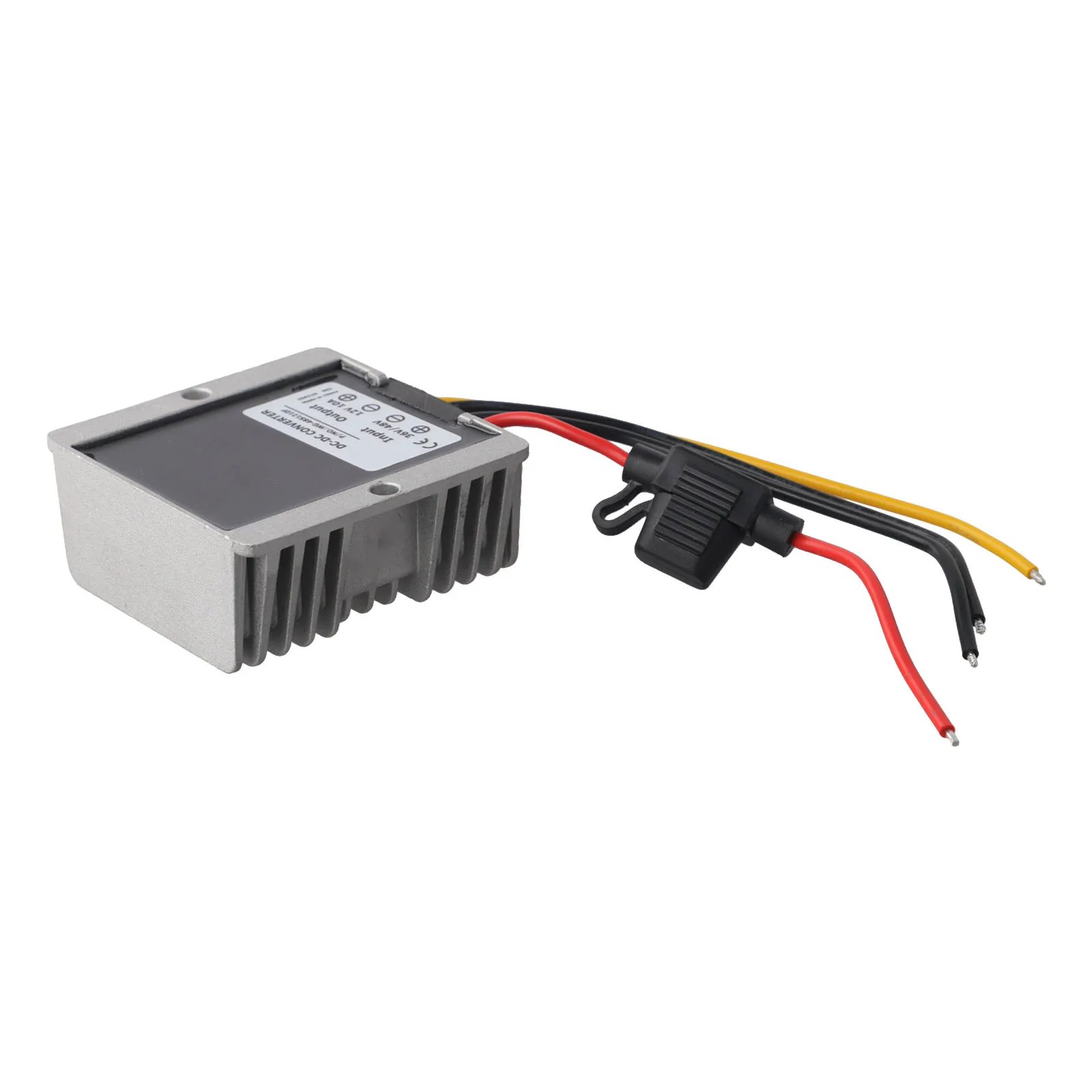 DC DC Power Converter Convert 36V/48V to Stable 12V Output at 10A for Cars Trucks and Various DIY Applications