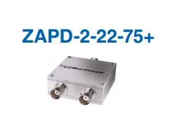 [LAN] Mini-Circuits ZAPD-2-22-75+ 910-2150MHZ two BNC power divider