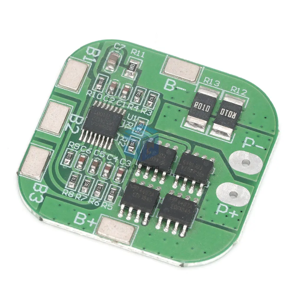 4S 14.8V 20A peak li-ion BMS PCM battery protection board bms pcm for lithium LicoO2 Limn2O4 18650 li battery