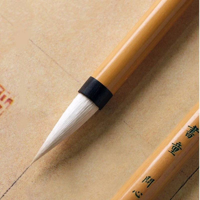 

Professional Weasel Woolen Hair Calligraphy Brush Set Medium Regular Script Huzhou Brush Running Script Multiple Hair Caligrafia