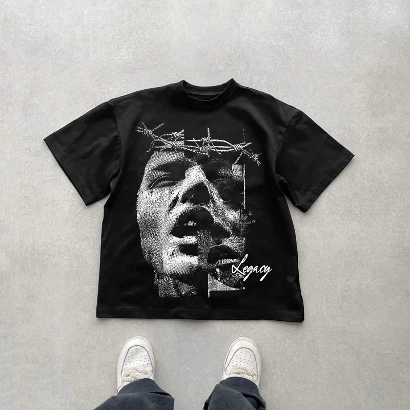 New tiki 100%cotton men's hawaiian luxury shirt Y2K summer street short sleeve men fashion oversized tacky overfit streetwear