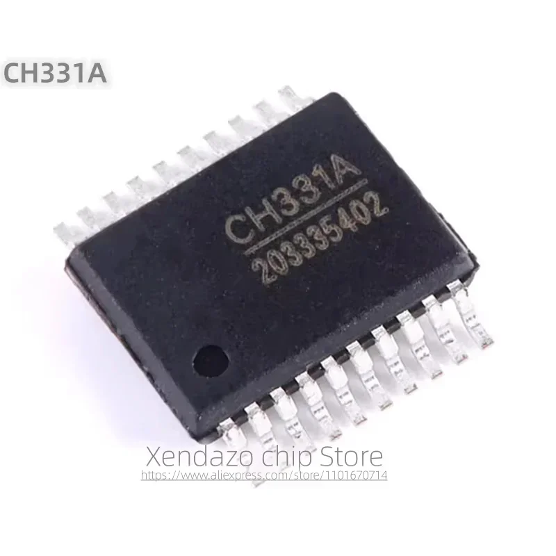 5pcs/lot CH331A SSOP-20 package Original genuine USB control chip