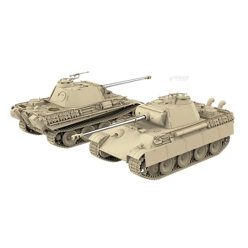 Hot Takom 35001 1/35 German Sd.Kfz.171 Panther Ausf.G Late Production - Scale Model Kit Tank Model Toys Boys Birthday Gifts