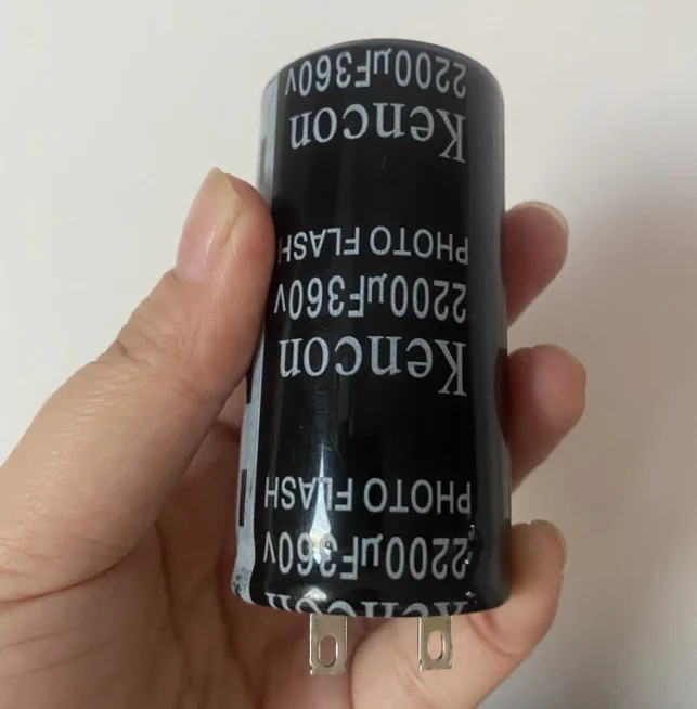 

360V 2200uF PHOTO-FLASH 360V2200UF 35x70mm Electrolytic capacitor 2200uF 360V Flash capacitor New Genuine