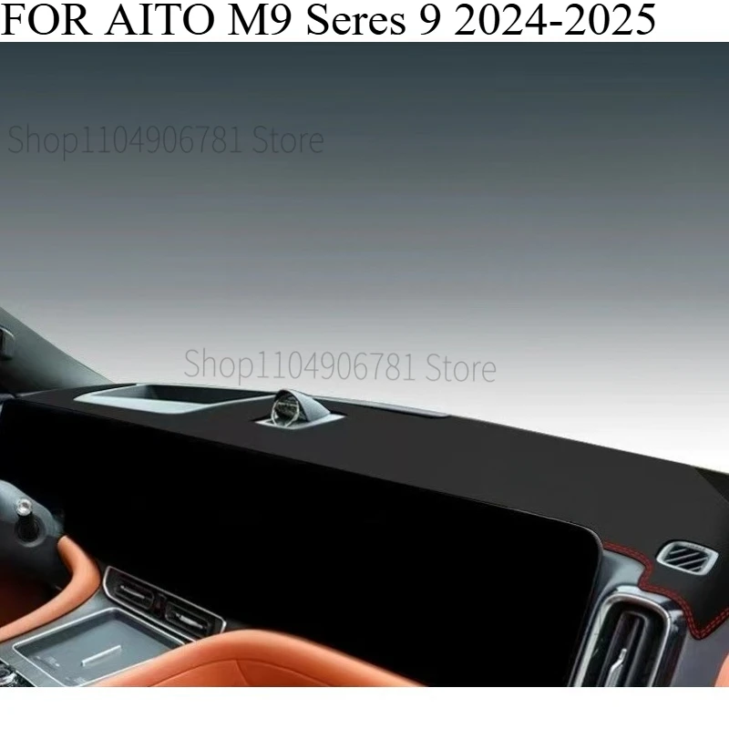 FOR ‌AITO M9 Seres 9 2024-2025 Car Dash Mat Dashmat Dashboard Mat Cover Sun Shade Dash Board Cover Carpet  Accessories