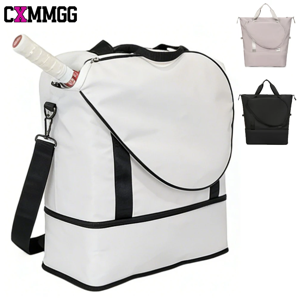 

1PCS Tennis Bag,Professional Quilted Tennis Backpack Gym Duffel Bag Racket Bags for Women Men for Pickleball Badminton,Gym Bag