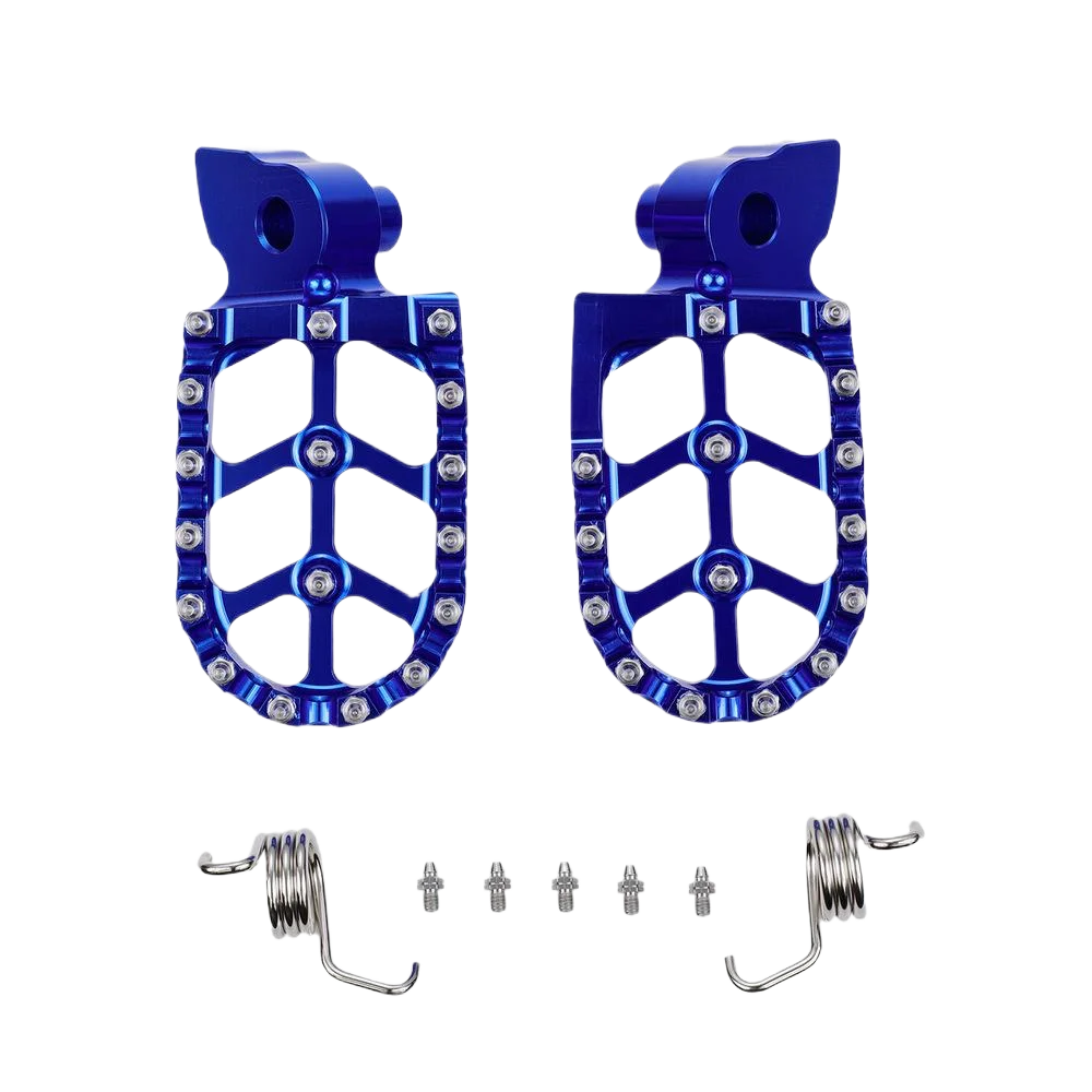 AliExpress JFGRACING Motorcycles Footpeg For YZ65 85 125 250 450 Electric Dirt Bike Aluminum JFG Parts For WR 250 426 450 Off-Road Durable Pedal Part