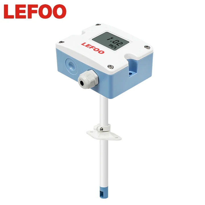 LEFOO air flow sensor transmitter monitoring for accurate and reliable measurement in building automation and ventilation