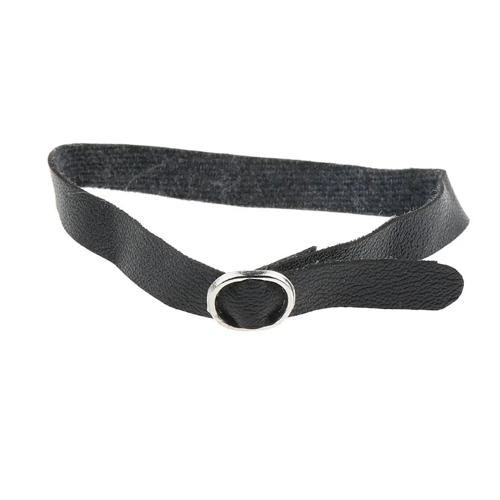 

1/6th Black PU Leather Waist Belt Fit for 12" Male Figure Body Toys