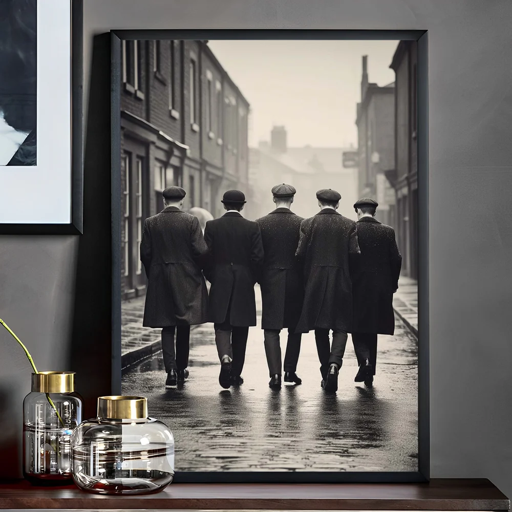 Thomas Shelby Poster Self-adhesive Art Poster Whitepaper Prints Posters Artwork Aesthetic Art Wall Painting