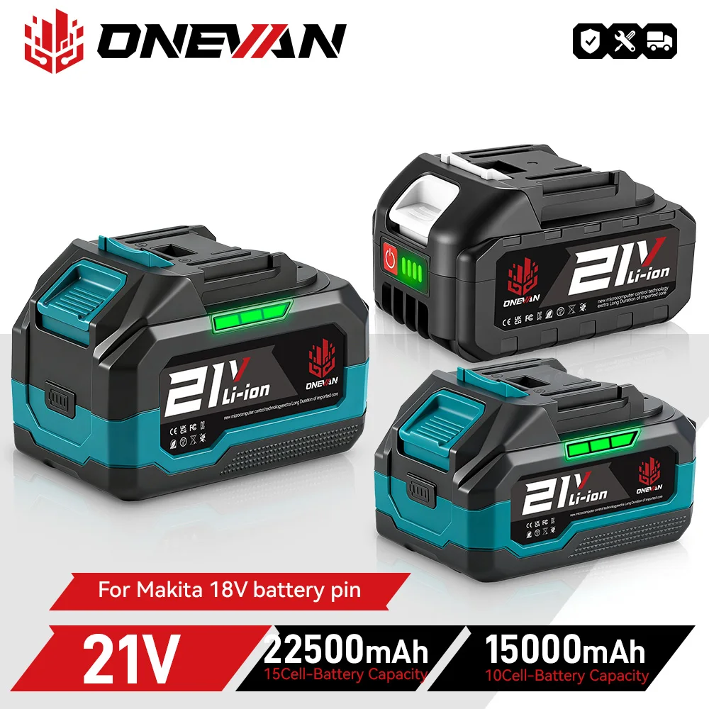 makita 18v バッテリー 22900mAh 18V-21V Rechargeable Battery for Makita