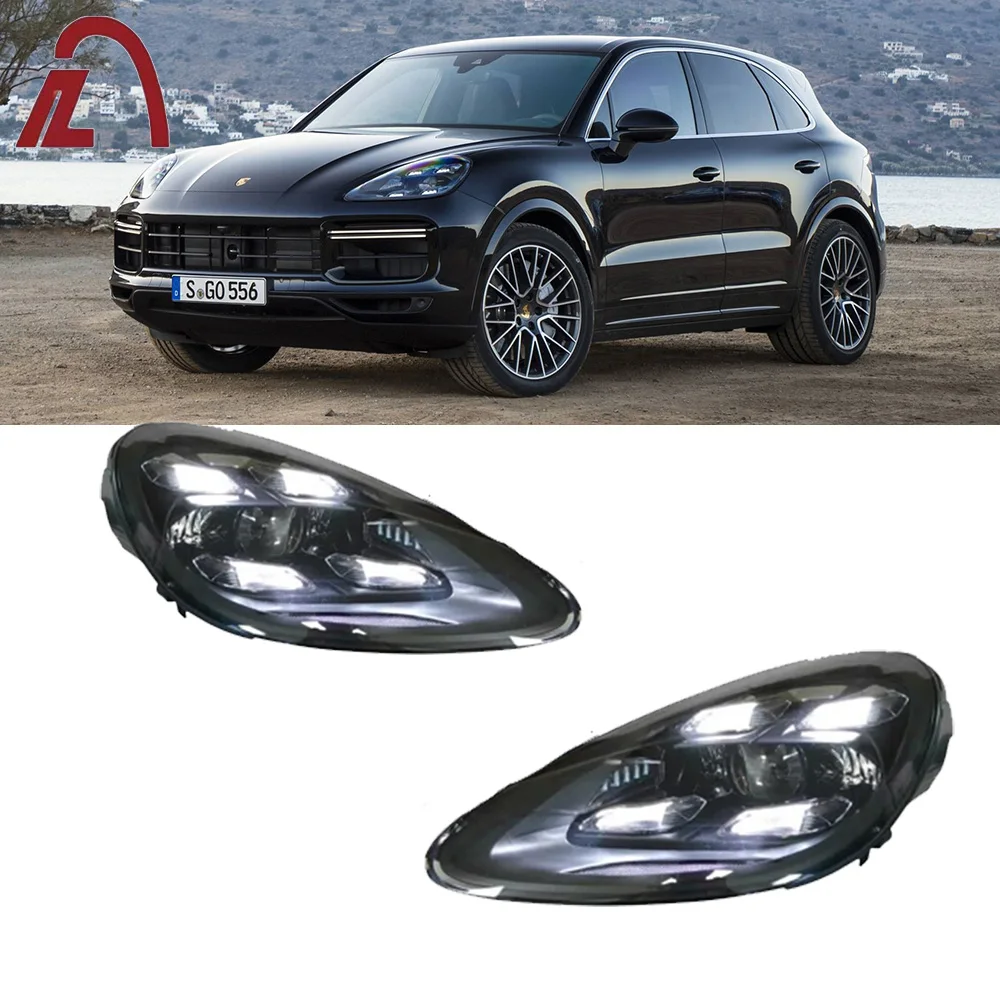 

Подходит для Porsche Cayenne 2019-2022, модификация и обновление фар Cayenne, новая Подключаемая фара