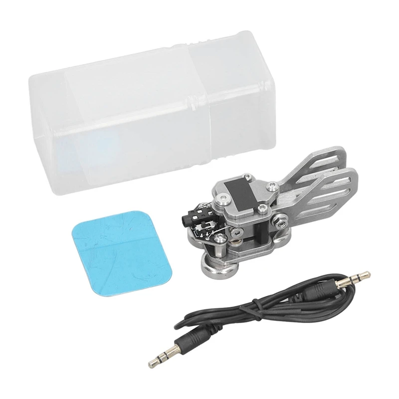Morse Key Double Paddle Rustproof Automatic CW Key With Cable For Shortwave Radio Easy To Use