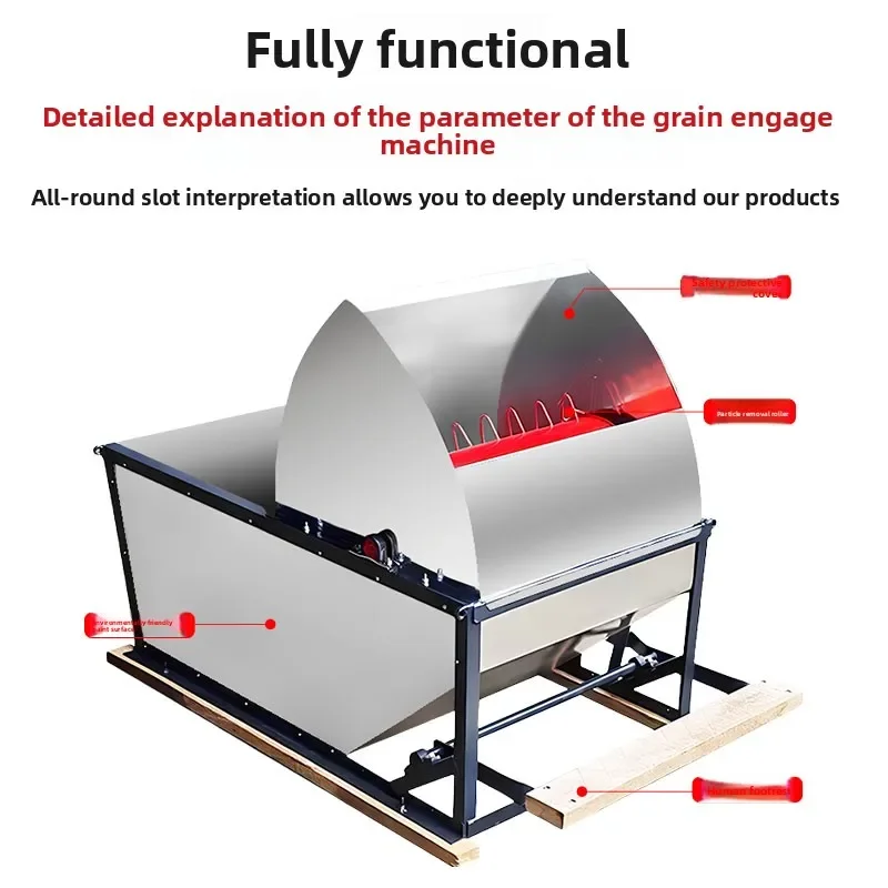 Foot-operated thresher New rice thresher Sorghum