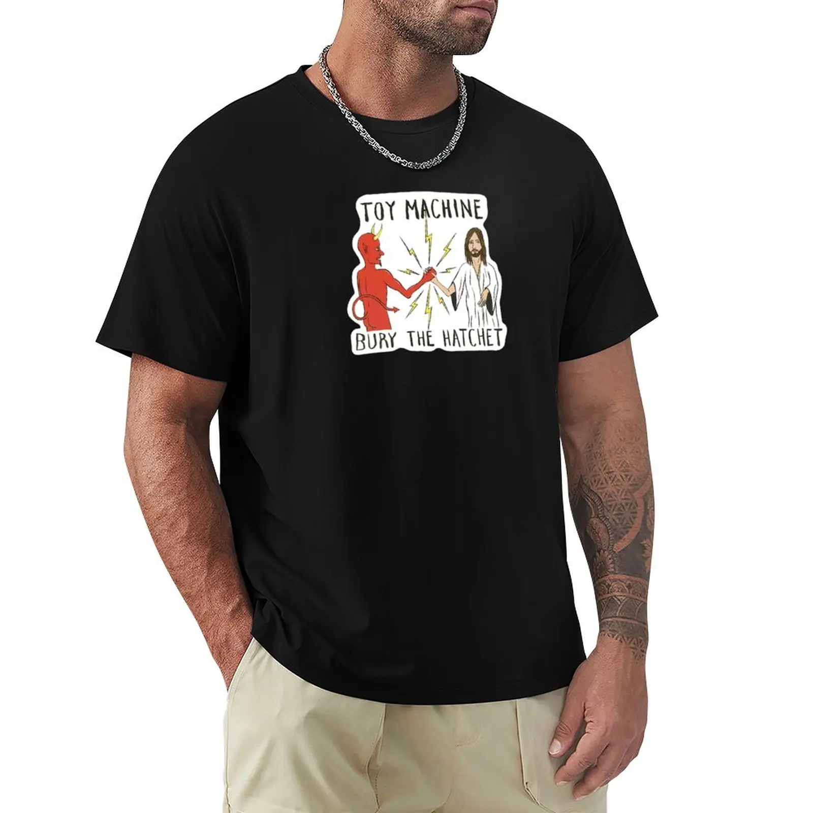 

Toy Machine Bury the Hatchet T-Shirt Personalized t-shirt blacks blanks mens graphic t-shirts hip hop