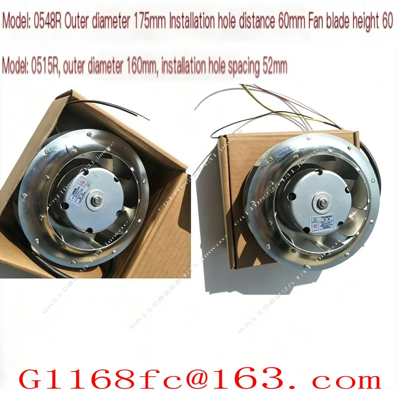 Original A90L-0001-0515R 0548R 0538 Spindle Motor Fan Outer Diameter 175mm Installation Hole Distance 60mm