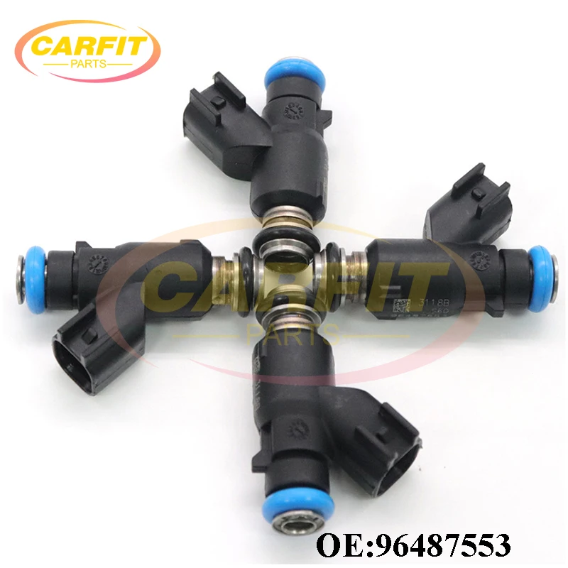 

High Quality OEM 96487553 FJ1023 Fuel Injector Nozzle For Chevrolet Aveo 2007-2018 & Aveo5 2007 2008 1.6L L4 Car Accessories