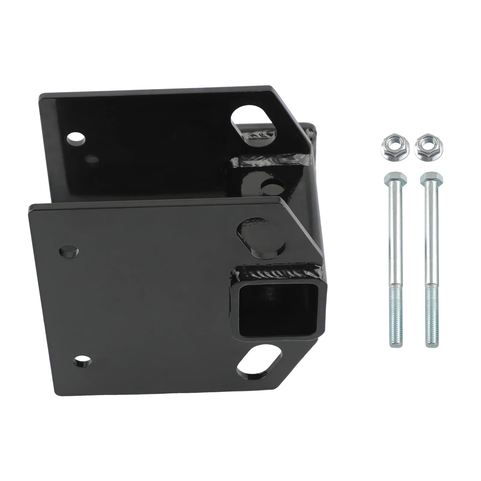 Vehicle Bumper Tow Hitch Mount Square Behind RV Camper Trailer Fits 2