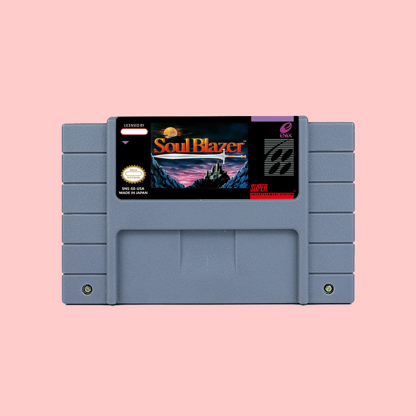 Soul Blazer RPG Game Cartridge For SNES 16bit NTSC PAL USA EUR Video Game Consoles Birthday Gift