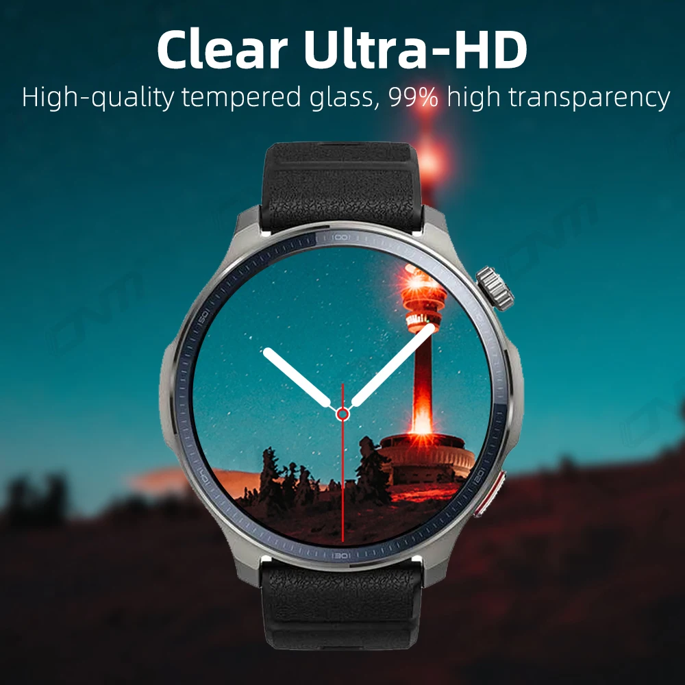 9H Tempered Glass for Amazfit Balance 2, Premium Screen Protector Durable HD Clear Anti-scratch Protection Film Accessories - Image 6