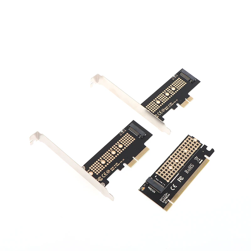 1Pc Multi-purpose Expansion Card M.2 Solid-State SSD Hard Disk To PCI-E 1x4x16x Adapter Card With Bracket