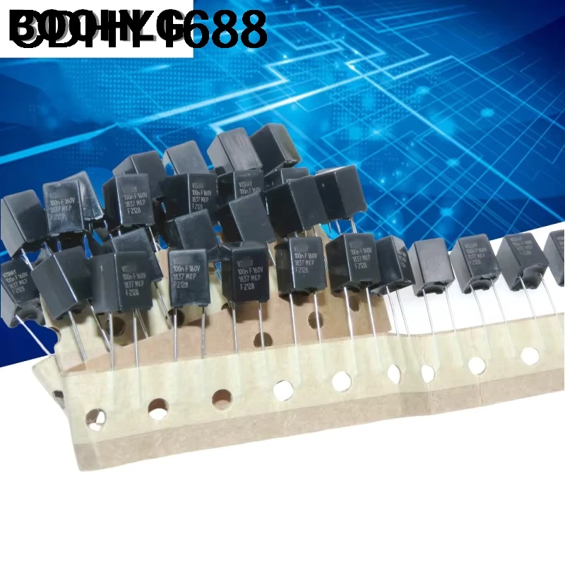 

5 шт. оригинальный MKP1837 0,1 мкФ 160 В 1% 104 100NF медный тонкопленочный конденсатор