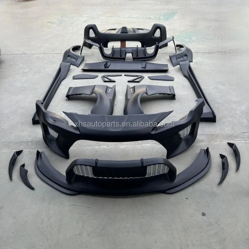 

Factory Hot Selling Wholesale Robot Design Fiberglass Car Bumper Rear Diffuser Hood Body Kit for GT86 Body Kits BRZ Upgrade to