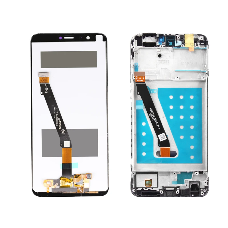 For Huawei P Smart LCD Display Touch Screen Assembly Replacement With Frame for Enjoy 7s FIG LX1 L21 L22