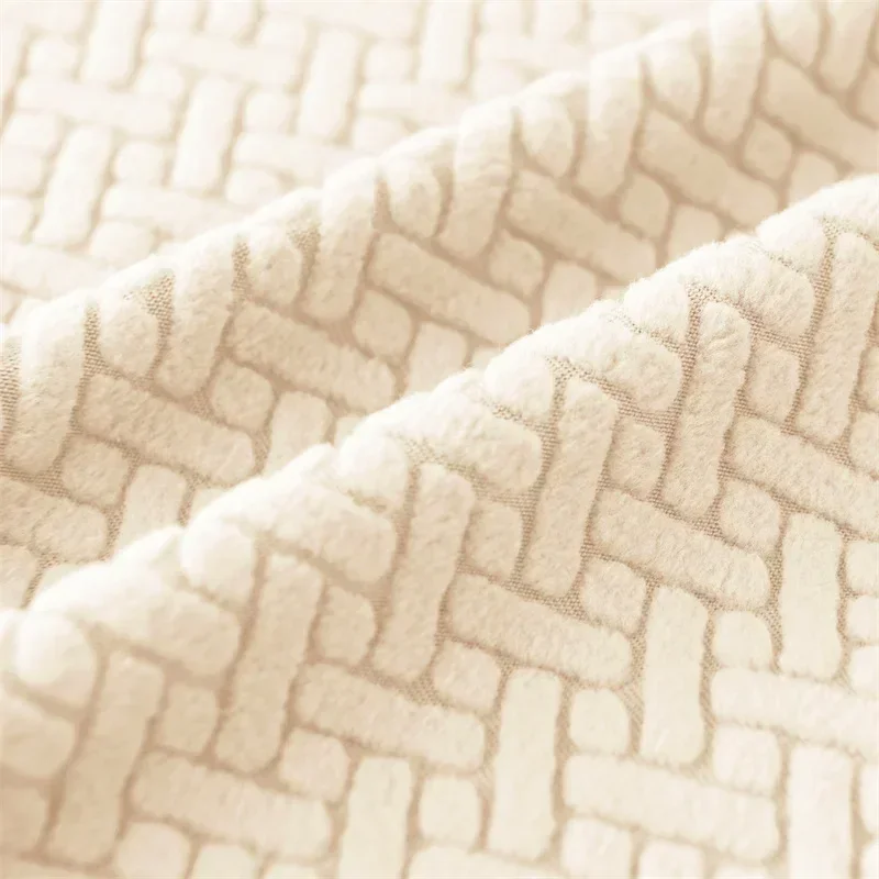 2 teile/satz Jacquard Flügel Stuhl Abdeckungen Einfarbig Stretch Wingback Sessel Schonbezüge Anti-schmutzige Möbel Protector Dekor – Detail 2
