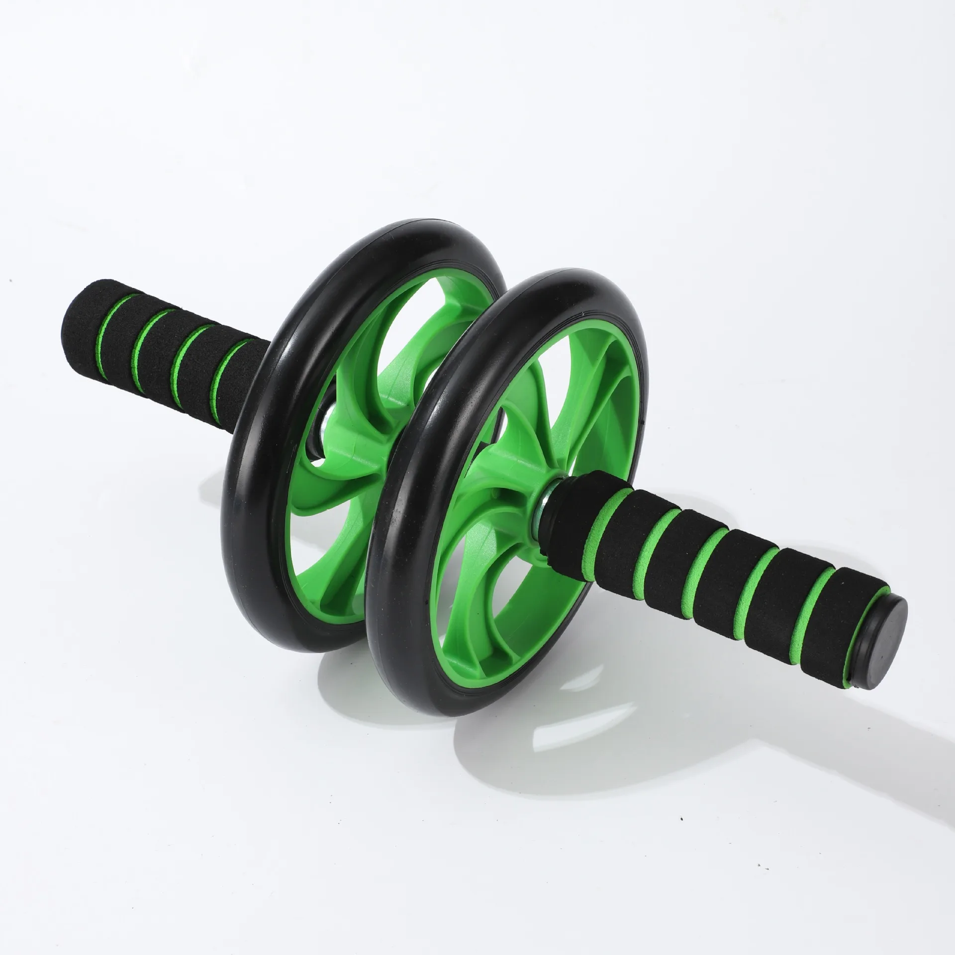 

Double wheel without rebound abdominal wheel abs exercise training equipment giant wheel sports household