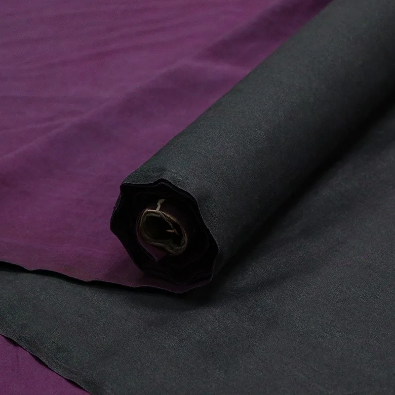 

Old material ramie silk tussah crack intangible cultural heritage fragrant yunsha fabric Hanfu outerwear