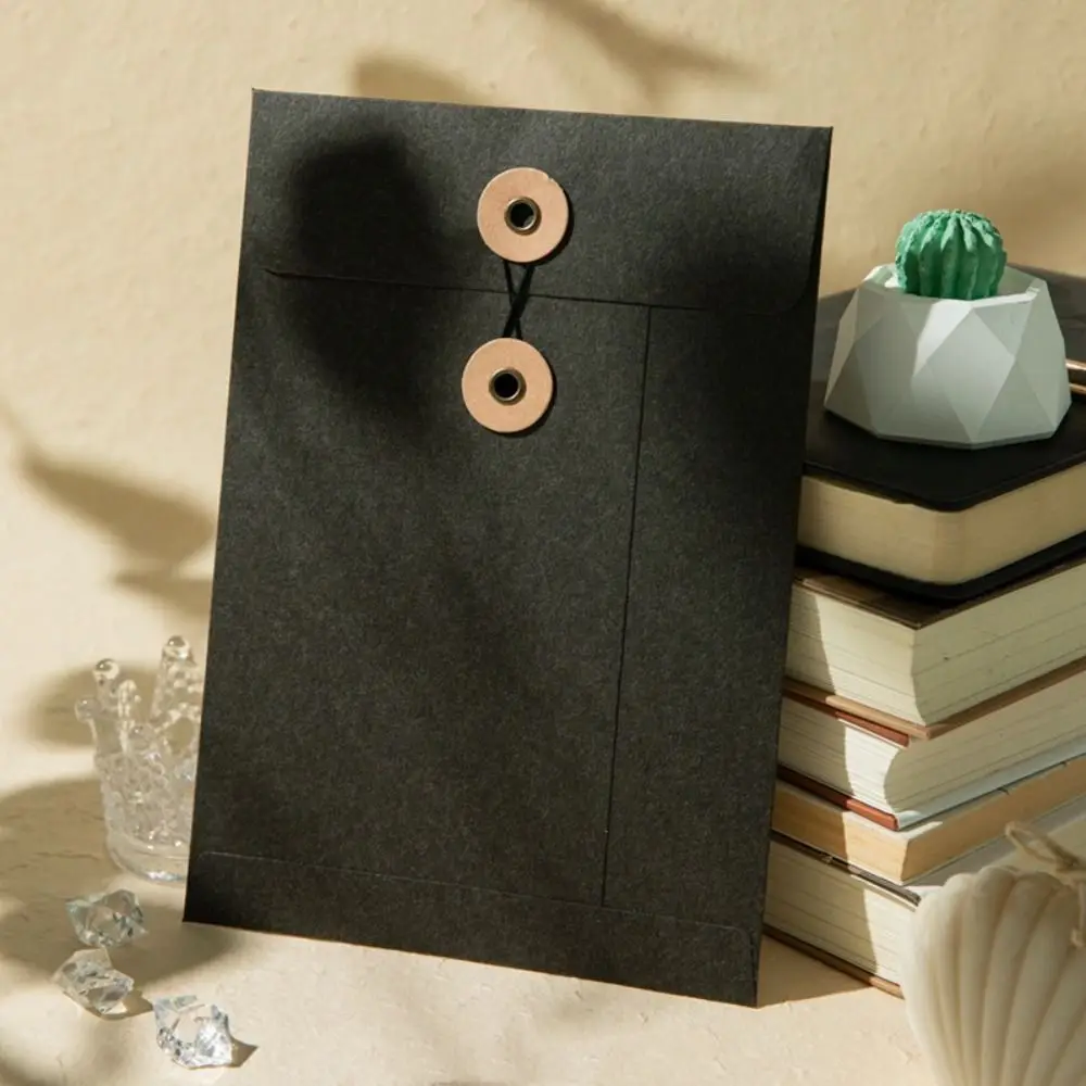 

A4/A5 Kraft Paper Envelopes European Style Retro Vintage Brown Envelopes Invitation Card High Grade Simple Archive Bag