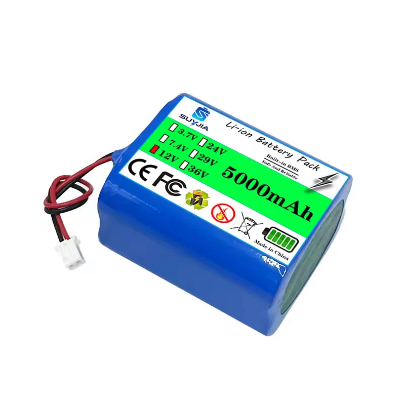 Batterie originale 12V 12.6V 5000mAh 3S2P Lithium-ion monocellule 18650, combinaison adaptée aux divers drones Parrot Disco