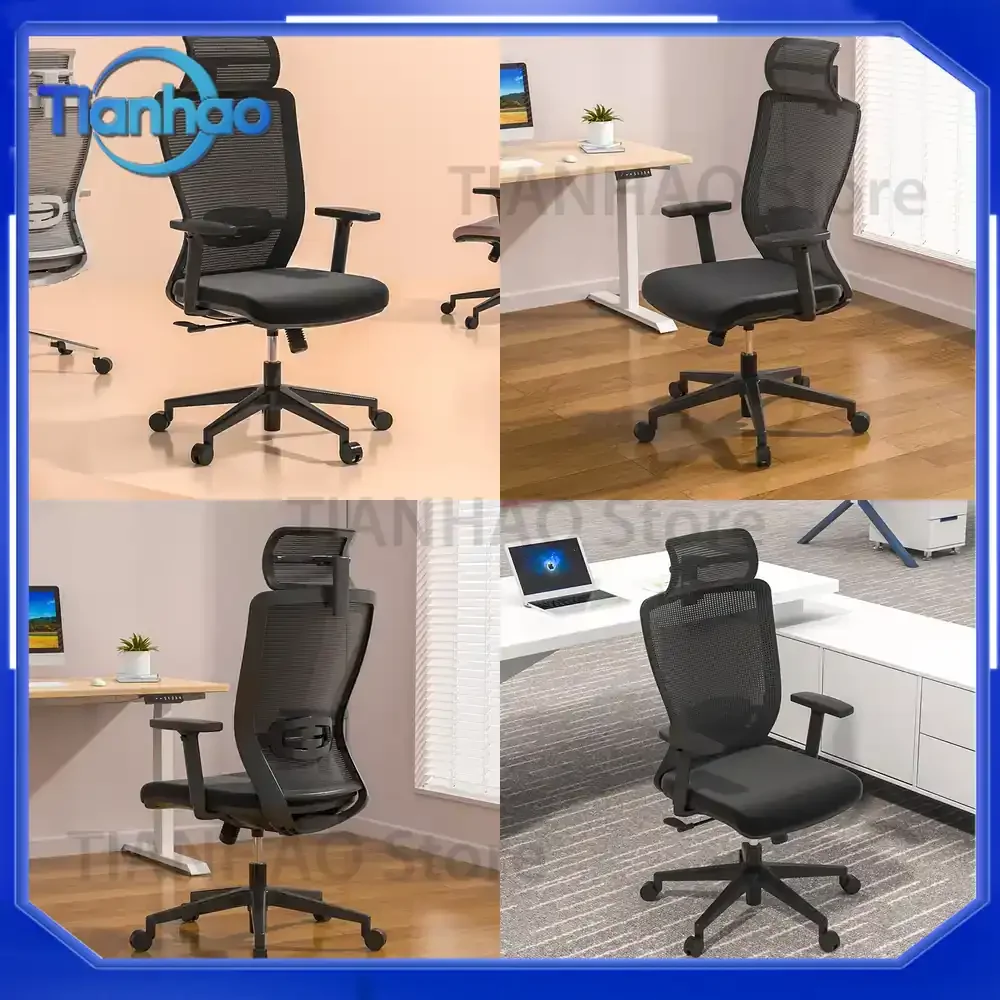 Ergonomic Office Chair for Home and Office Use Swivel Task Chair Comfortable Executive Meeting Chair for Employees Wholesale