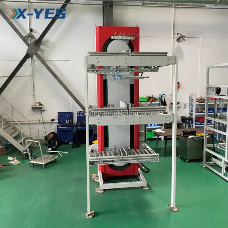 X-YES Full Automation Reducing Labor Costs Z C E L Configuration Continuous Vertical Conveyor Vertical Lift Conveyor