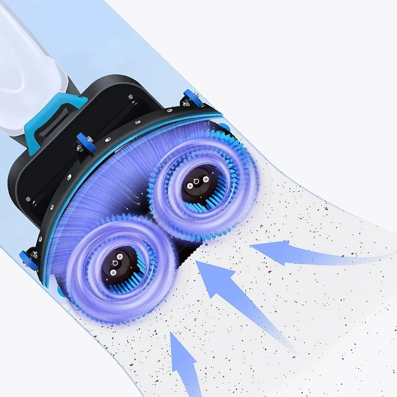 Коммерческий скруббер для пола, электрический скруббер для подметания полов для дома