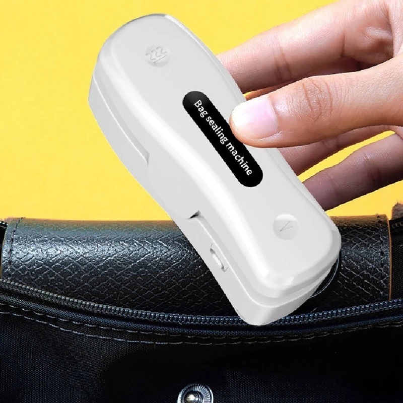 소형 가방 실러 핸드헬드 히트 실러 씰링 기계 소형 가방 실러 식품 저장 스낵 백 실러 ABS 재질