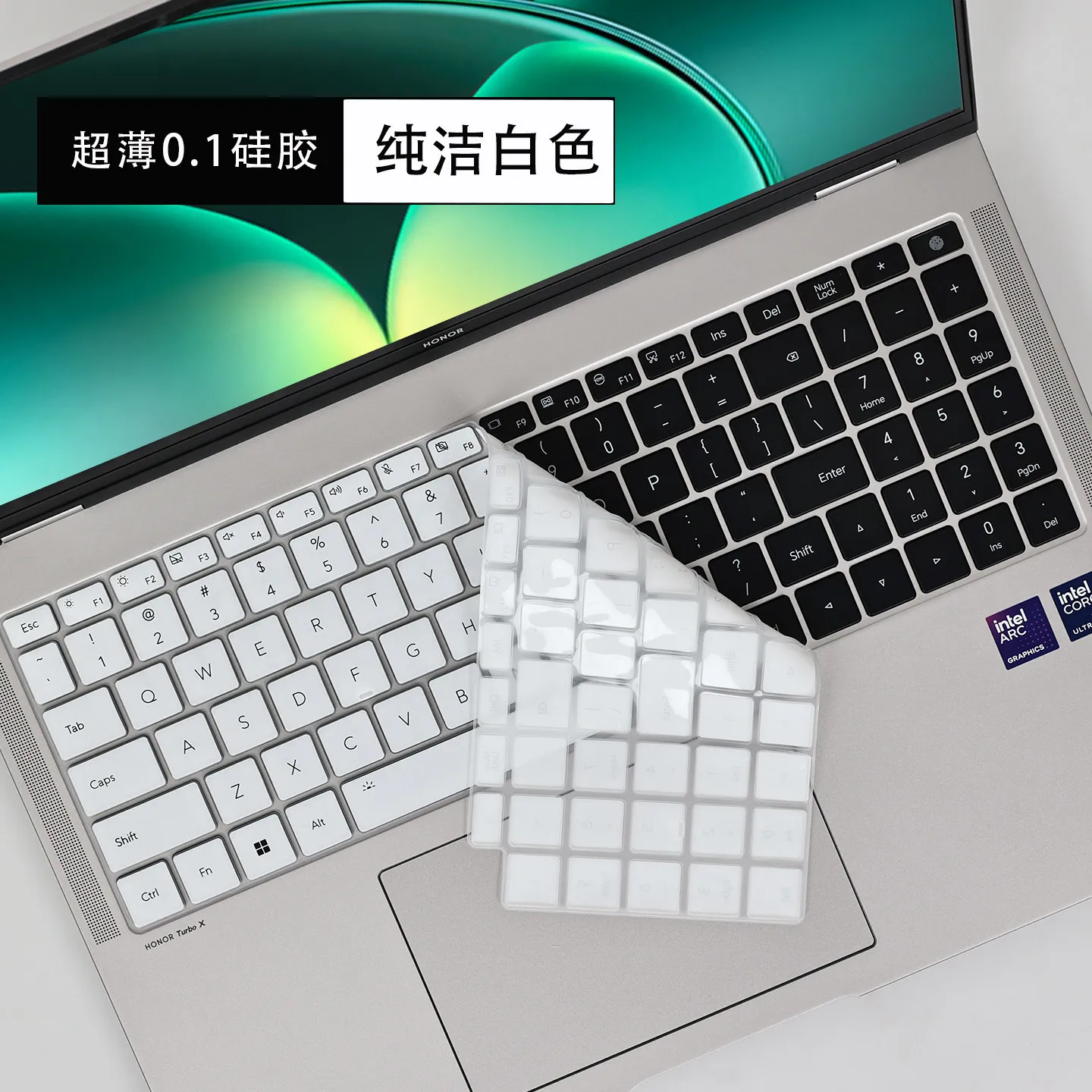 Silicone laptop Keyboard Cover Skin For Honor MagicBook X16 2026 2025 X16 Plus 2024 / MagicBook Pro 16 2024 2023 2022 16 inch