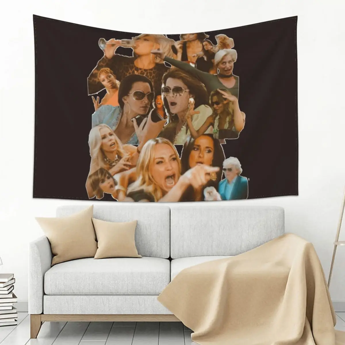 

REAL HOUSEWIVES COLLAGE Classic T-Shirt Tapestry