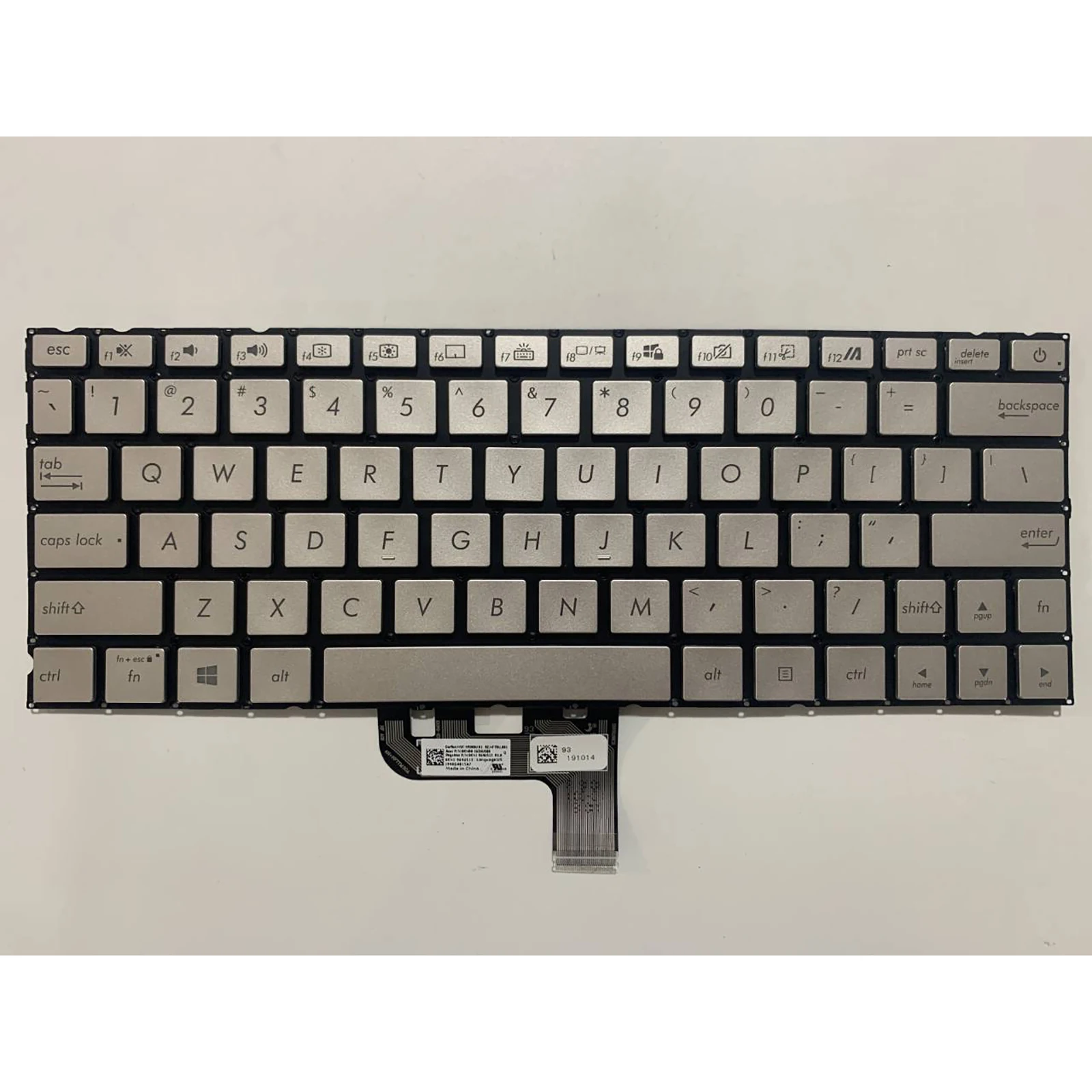 for Asus ZenBook UX334FN UX334A UX334 UX334U UX334FA Laptop keyboard US Layout