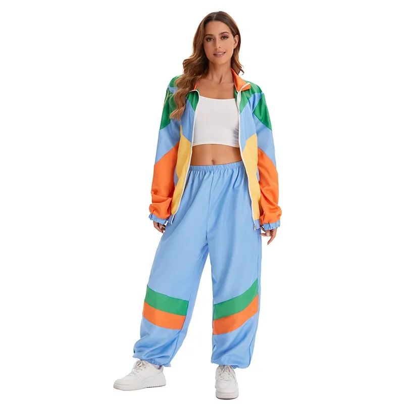 

Carnival Disco Retro Sports Dance Stage Performance Costume Baseball Costume Halloween Costume