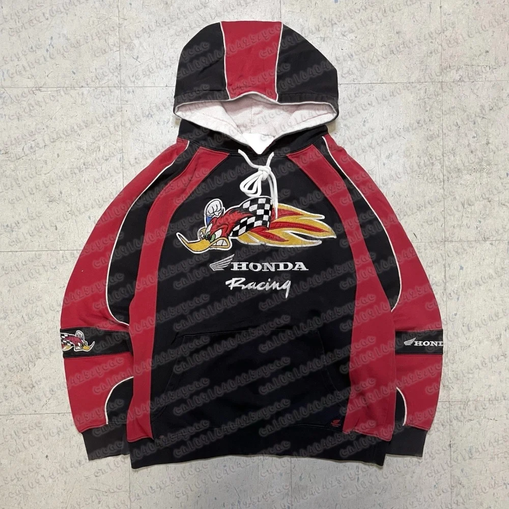 

Толстовка Honda 2025 года с 3D принтом, мужская мотоциклетная огонь, модные мужские пуловеры для гонок, спортивные толстовки для спорта на открытом воздухе, уличная одежда Honda
