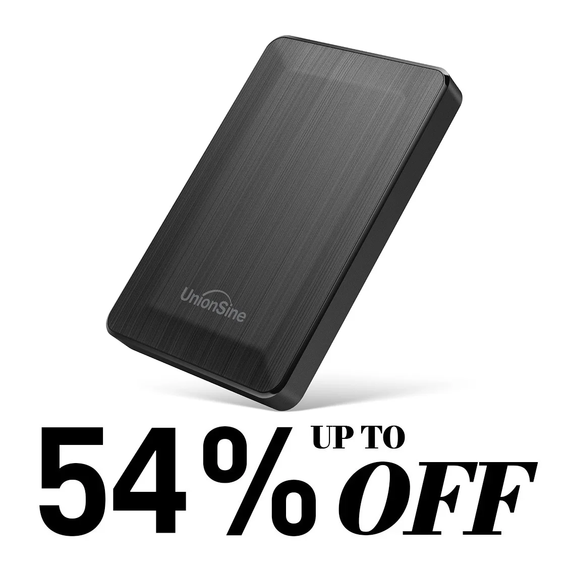 UnionSine Disque dur externe portable de 2,5 pouces, 2 To/1 To/500 Go/320 Go, USB 3.0, haute vitesse, pour ordinateur de bureau, ordinateur portable, PS4/PS5