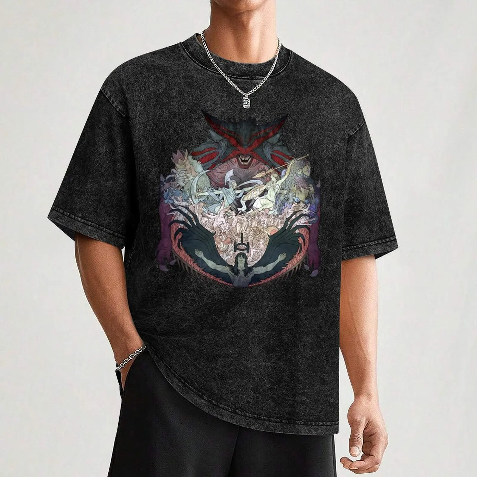 Pantheon Path of Exile 19 Or Women Vintage Retro T-Shirt Casual Soft Cotton Short Sleeve
