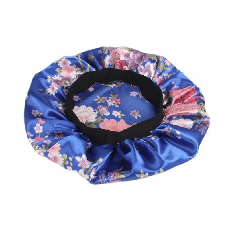 2/3/4PCS Women Sleeping Elastic Band For Secure Fit Comfortable Satin Fabric Floral/leopard Pattern