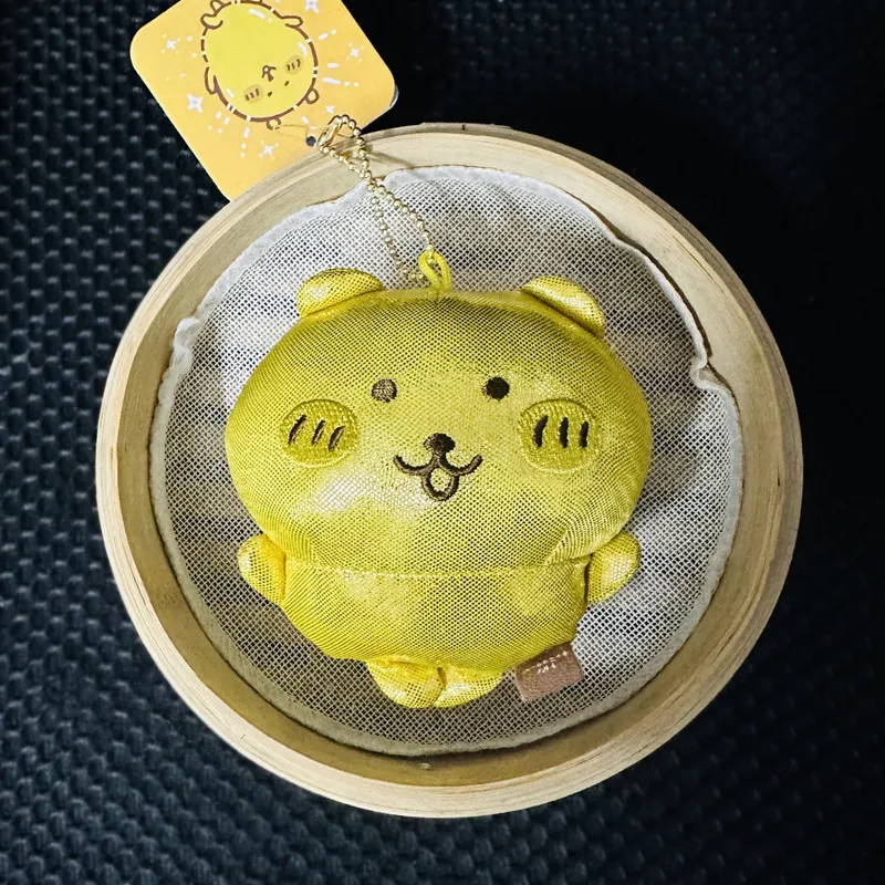 Chiikawa Golden Bear Nagano Anime Kawaii Plush Doll Girl School Bag Pendant Accessories Cute Cartoon Keychain Birthday Gift New